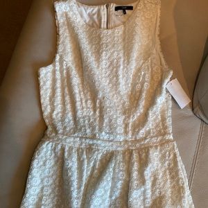 NWT $159 Tart Size M white Lace Dress